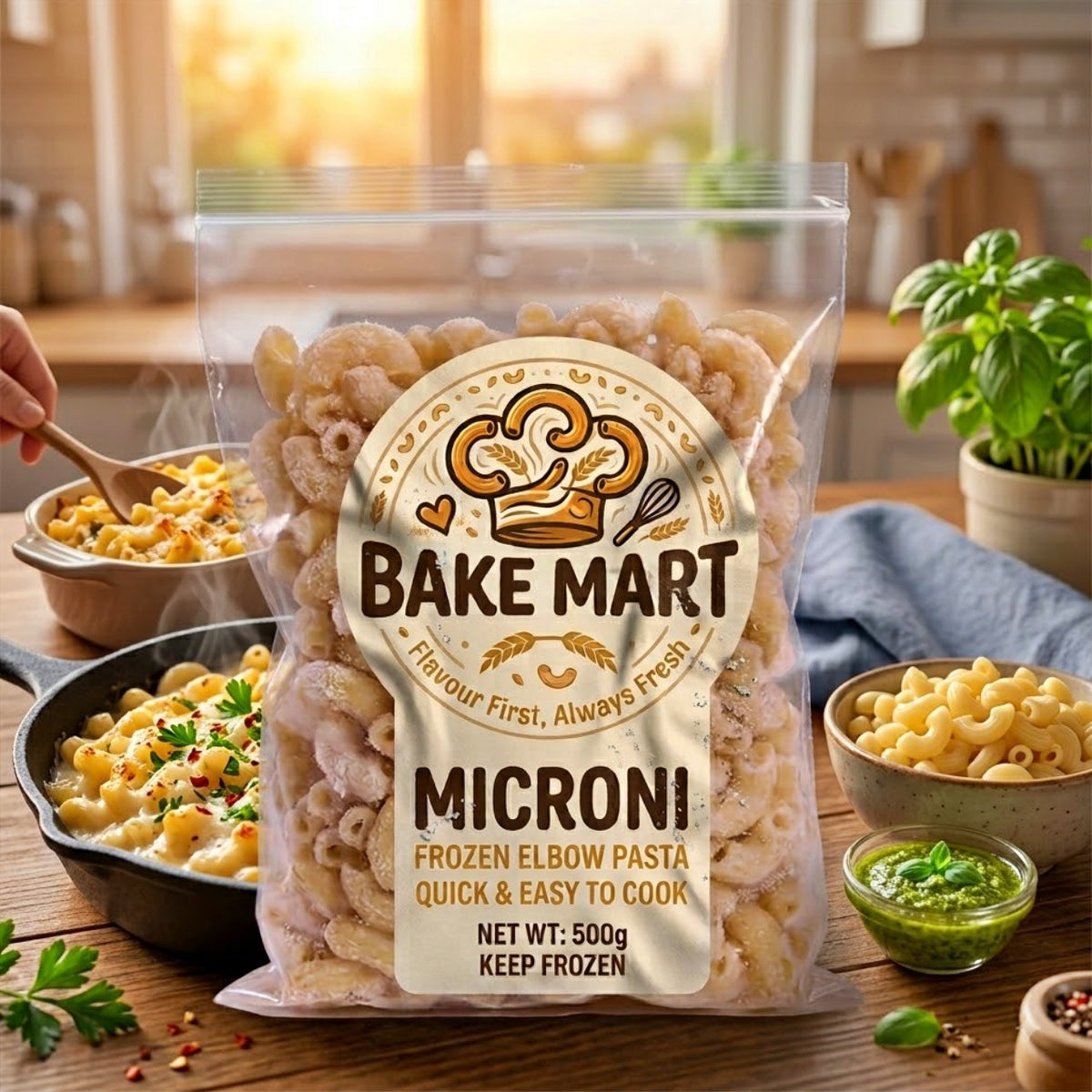 Bake Mart Premium Frozen Microni